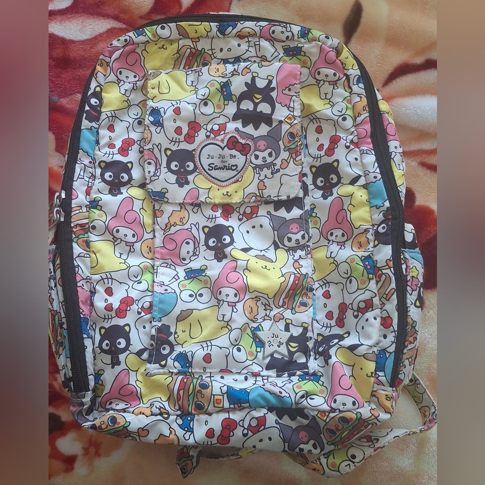 Ju-Ju-Be x Sanrio Character Print Backpack - Multicolor